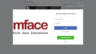 
                            3. Mface - Mface Log in interference | Facebook