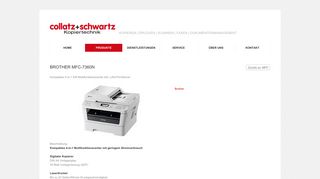 
                            10. MFP: Brother MFC-7360N - Collatz + Schwartz