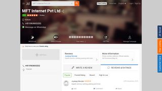 
                            8. MFT Internet Pvt Ltd in Kolkata - Justdial