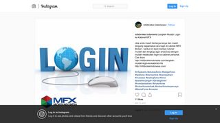 
                            12. mfx broker indonesia on Instagram: “Langkah Mudah Login ke Kabinet ...