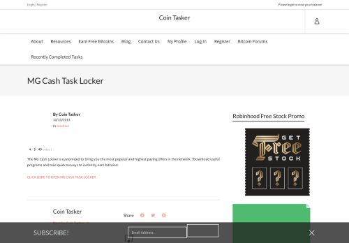 
                            4. MG Cash Task Locker - Coin Tasker