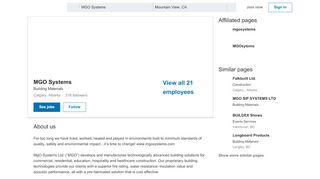 
                            10. MGO Systems | LinkedIn