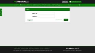 
                            8. MGP Login - MyGamerProfile