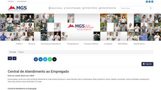 
                            7. MGS - Central de Atendimento ao Empregado