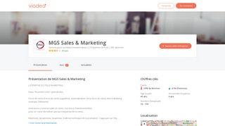 
                            10. MGS Sales & Marketing | Offres d'emploi récentes (2) et recrutement ...