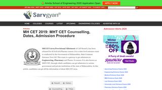 
                            8. MH CET 2019: Application Form, MHT CET Exam Date, Eligibility ...