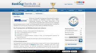 
                            4. MHB-Bank | BankingCheck.de