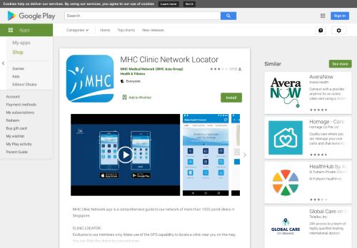 
                            8. MHC Clinic Network Locator - Apps on Google Play