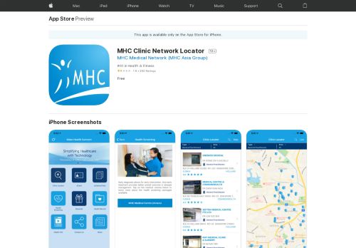 
                            9. MHC Clinic Network Locator on the App Store - iTunes - Apple