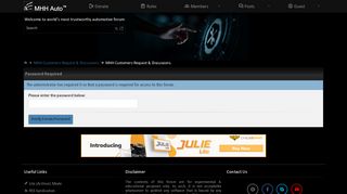 
                            1. MHH AUTO - Password Required