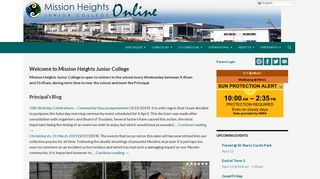 
                            1. MHJC Online | The home of Mission Heights Junior College ...