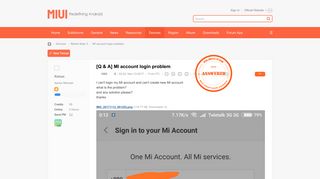 
                            4. MI account login problem - Redmi Note 3 - Xiaomi MIUI Official Forum