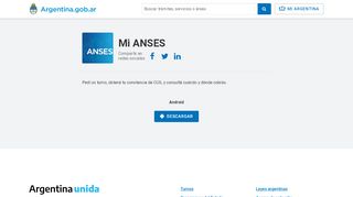 
                            7. Mi ANSES Pedí un turno, obtené tu constancia de CUIL y consultá ...