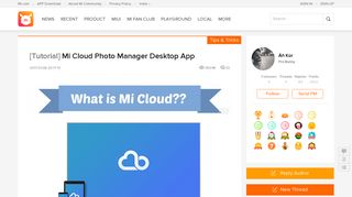 
                            2. Mi Cloud Photo Manager Desktop App - Tips & Tricks - Mi Community ...