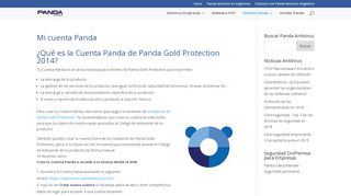 
                            11. Mi cuenta Panda - Panda Antivirus Argentina