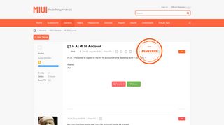 
                            4. Mi fit Account - MIUI General - Xiaomi MIUI Official Forum