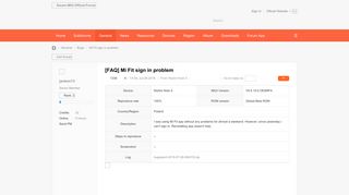 
                            4. Mi Fit sign in problem - Bugs - Xiaomi MIUI Official Forum