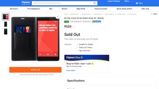 
                            2. Mi Flip Cover for Mi Redmi Note 4G - Mi : Flipkart.com