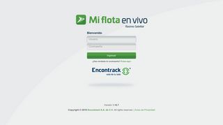 
                            4. Mi Flota en Vivo - Encontrack