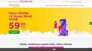 
                            5. Mi Jazztel - Ofertas Jazztel para clientes - ADSL, Fibra, móvil y TV