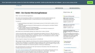 
                            3. MIBA - Den Danske MikrobiologiDatabase - Sundhedsdatastyrelsen ...