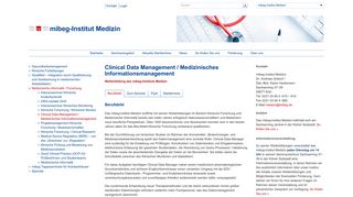 
                            12. mibeg-Institut Medizin | Clinical Data Management / Medizinisches ...