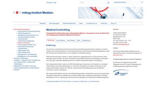 
                            6. mibeg-Institut Medizin | Medical-Controlling