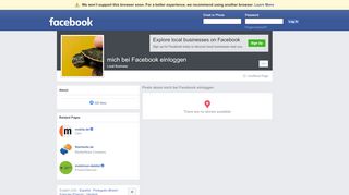 
                            2. mich bei Facebook einloggen - Local Business | Facebook