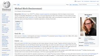 
                            6. Michael Birch (businessman) - Wikipedia