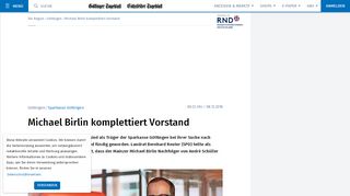 
                            7. Michael Birlin komplettiert Vorstand der Sparkasse Göttingen