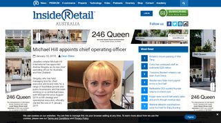 
                            8. Michael Hill appoints chief operating officer - Inside Retail