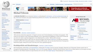 
                            10. Michael Telecom – Wikipedia