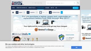 
                            4. Michael Umaña - Teammates | Transfermarkt