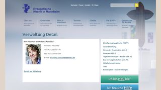 
                            11. Michaela Pötschke - Verwaltung Detail - Evangelische Kirche in ...
