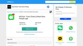 
                            5. MiChat - Free Chats & Meet New People Apk Download latest version ...
