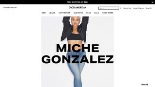 
                            12. Miche Gonzalez | GOOD AMERICAN