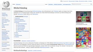 
                            8. Michel-Katalog – Wikipedia