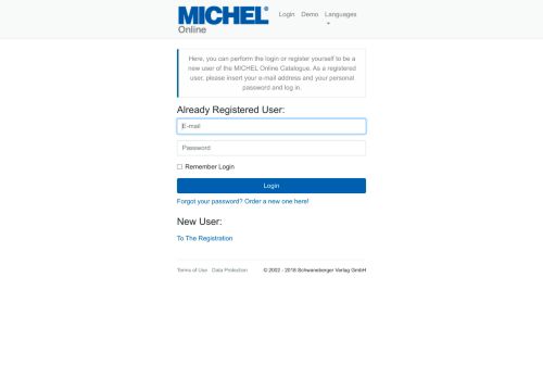 
                            3. MICHEL online catalog
