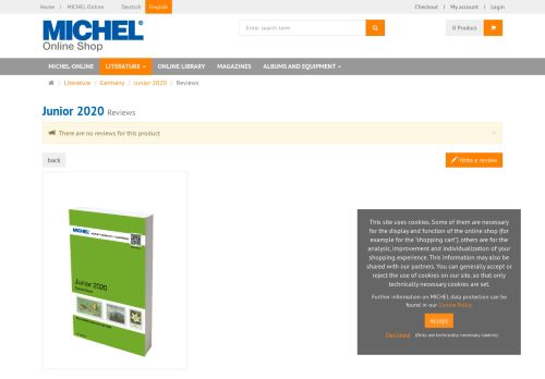 
                            8. MICHEL Online Shop - briefmarken.de