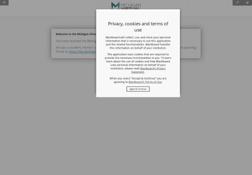 
                            2. Michigan Virtual Blackboard