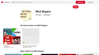 
                            13. Mick Bogers (markwijs3) on Pinterest