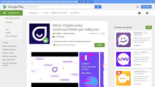 
                            4. Mico–Chatter entre inconnus,Chatter par vidéo,Live – Applications ...