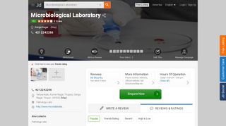 
                            9. Microbiological Laboratory, Ganga Nagar - Pathology Labs in ...