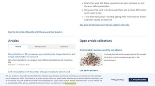 
                            3. Microbiome | Home page