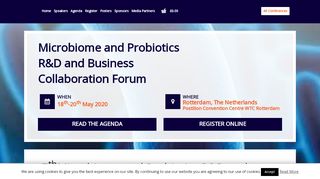 
                            10. Microbiome R&D and Business Collaboration Forum: Europe