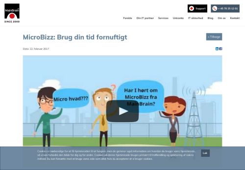 
                            13. MicroBizz: Brug din tid fornuftigt - MainBrain A/S