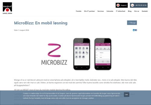 
                            12. MicroBizz: En mobil løsning - MainBrain A/S