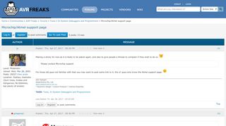 
                            5. Microchip/Atmel support page | AVR Freaks