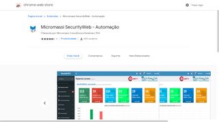 
                            8. Micromassi SecurityWeb - Automação - Google Chrome