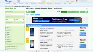 
                            6. Micromax Mobiles Price List in India | Smartprix